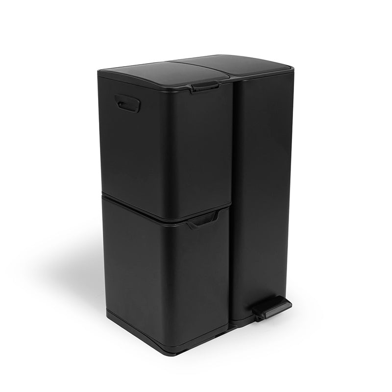 Prullenbak Soft Close 60L – Stijlvol & Geruisloos Afvalbeheer 🗑️