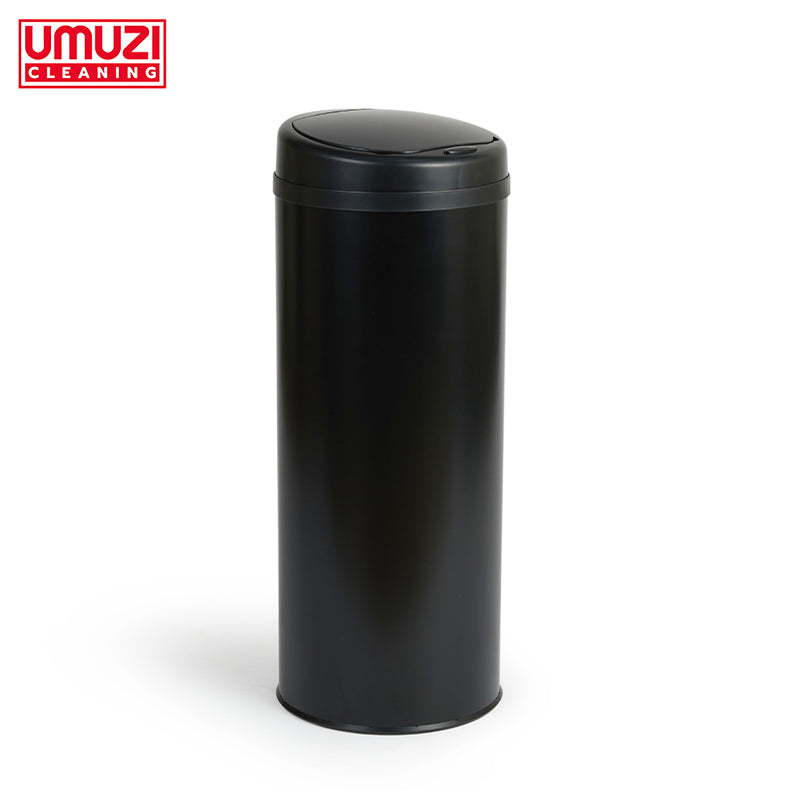 Prullenbak Zwart/Rond 50L - Geheime Deals