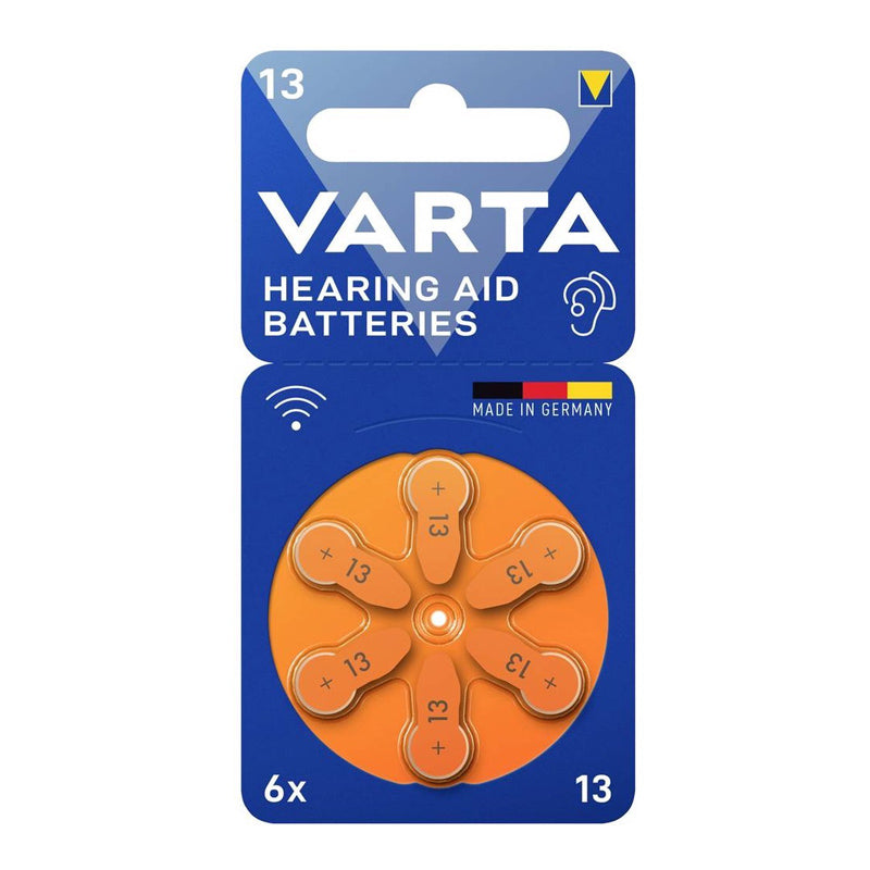 Gehoorapparaat Batterijen – 6-Pack (10, 13, 312)