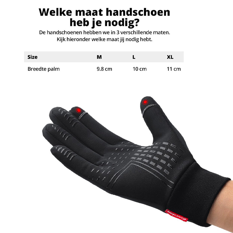 Waterafstotende en Winddichte Touchscreen Handschoenen