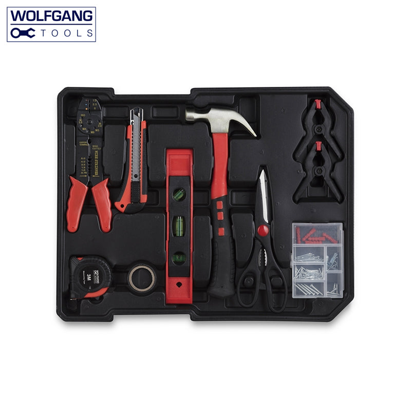 300-piece tool case with cable ties