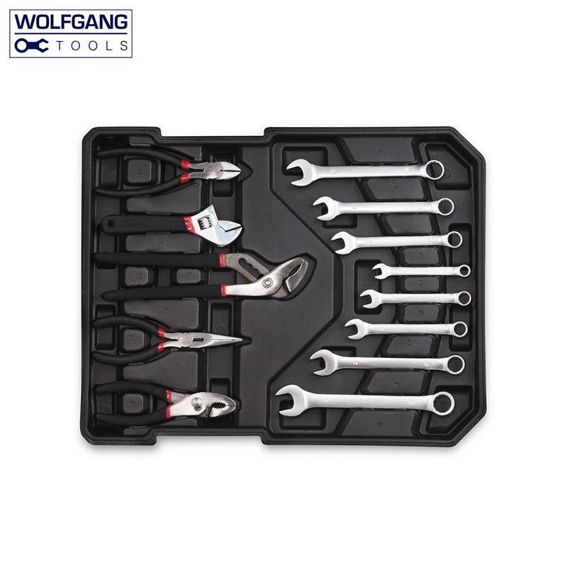 300-piece tool case with cable ties