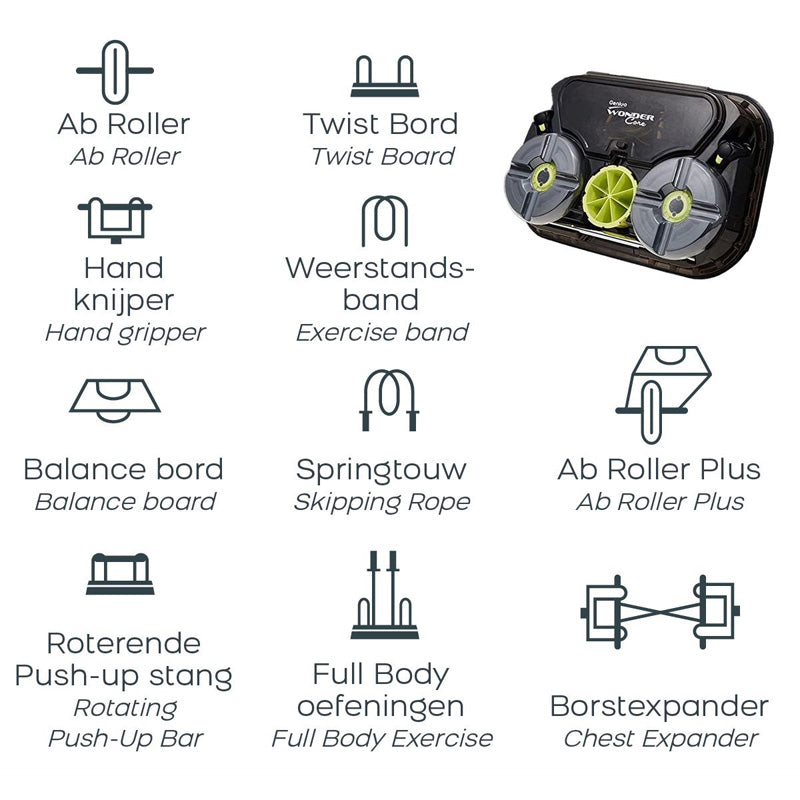 Genius – Multifunctioneel Fitnessapparaat