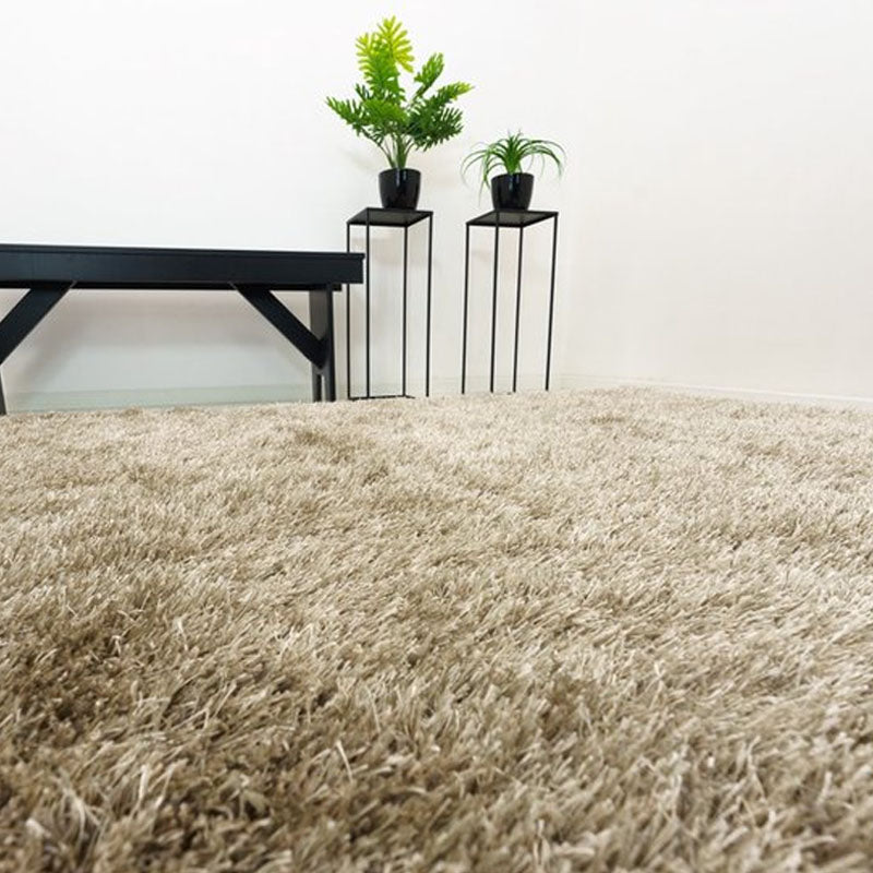 Attrezzo Vloerkleed Xilento Dream Sepia Taupe – 170 x 230 cm - Luxe en Zacht Vloerkleed voor Elk Interieur