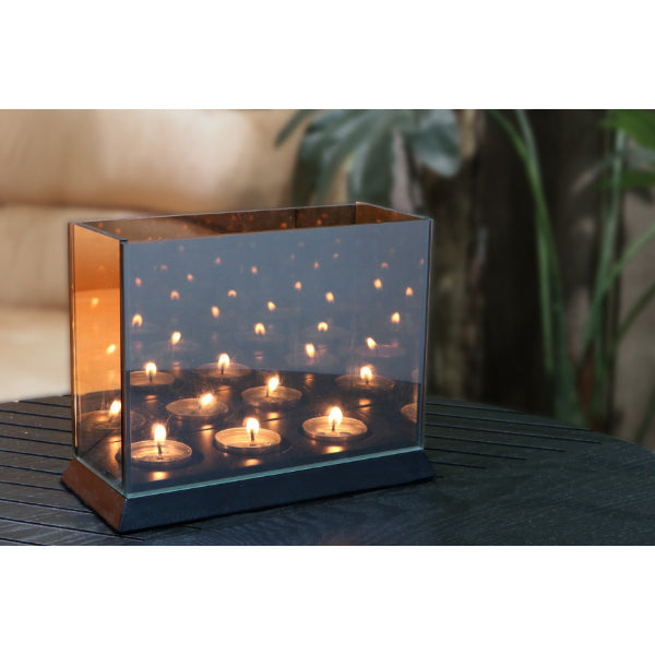 Candle Light Mirror Glass - 3/4/9 Lichtjes