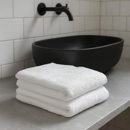 2 Stuks Badhanddoeken 113x72CM – Zacht, Absorberend en Luxe voor Elke Badkamer