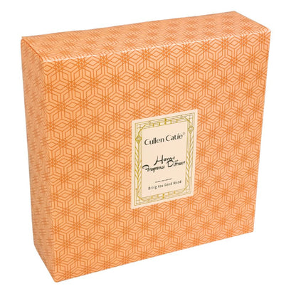 Cullen Catie Geurset 3-delig – Geurdiffuser 70 ml & Geurkaars 70 g in Oranje