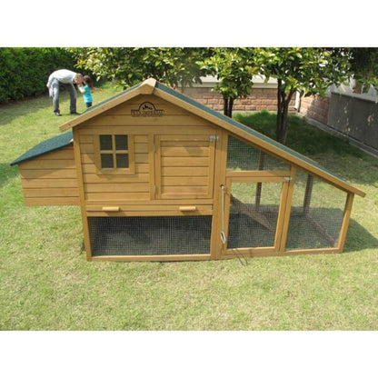 Pets Imperial Sandringham XL Kippenhok – Kippenvilla met Ren voor 4 tot 6 Krielkippen