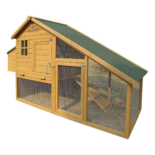 Pets Imperial Sandringham XL Kippenhok – Kippenvilla met Ren voor 4 tot 6 Krielkippen