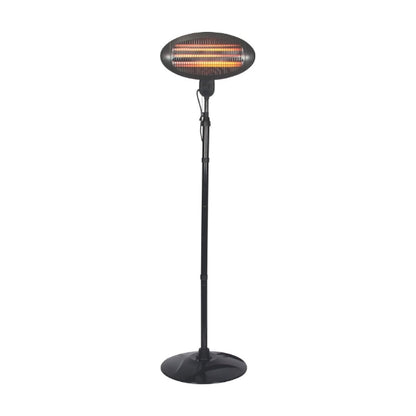 Staande Terrasverwarmer 2000W IP34 – Directe Warmte voor Buiten