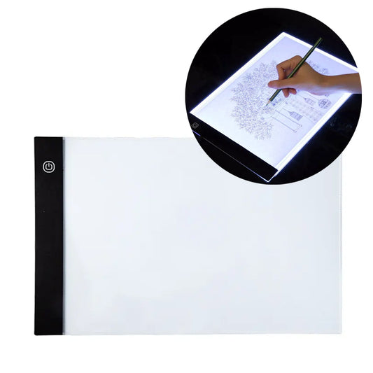 A4 LED Lightpad – Dimbare Lichtplaat met 3 Lichtstanden