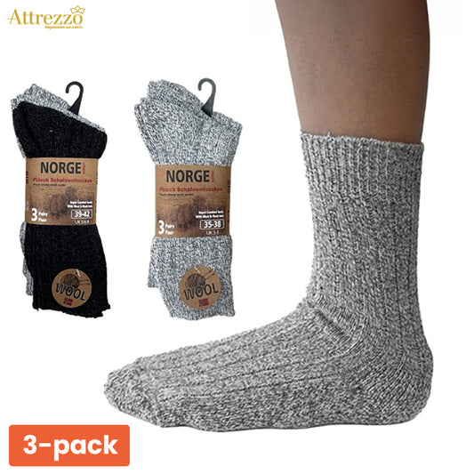 Noorse Sokken – Grijs – Warm & Comfortabel