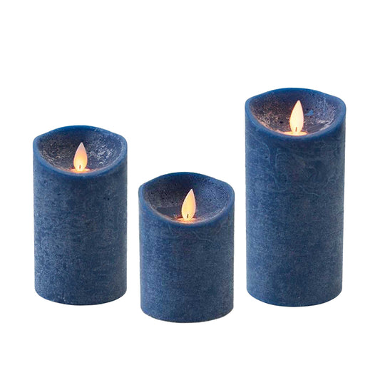 Wax Kaars met Bewegende Vlam – Rustieke Sfeerverlichting