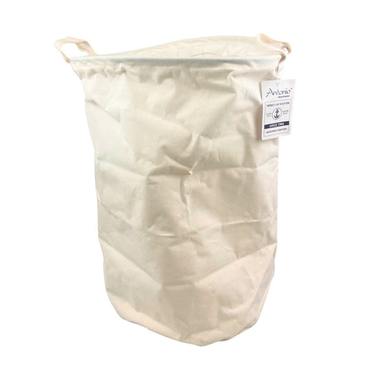 Antonio Wasmand 37 Liter – Stoffen Wasmand Wit met Modern Design