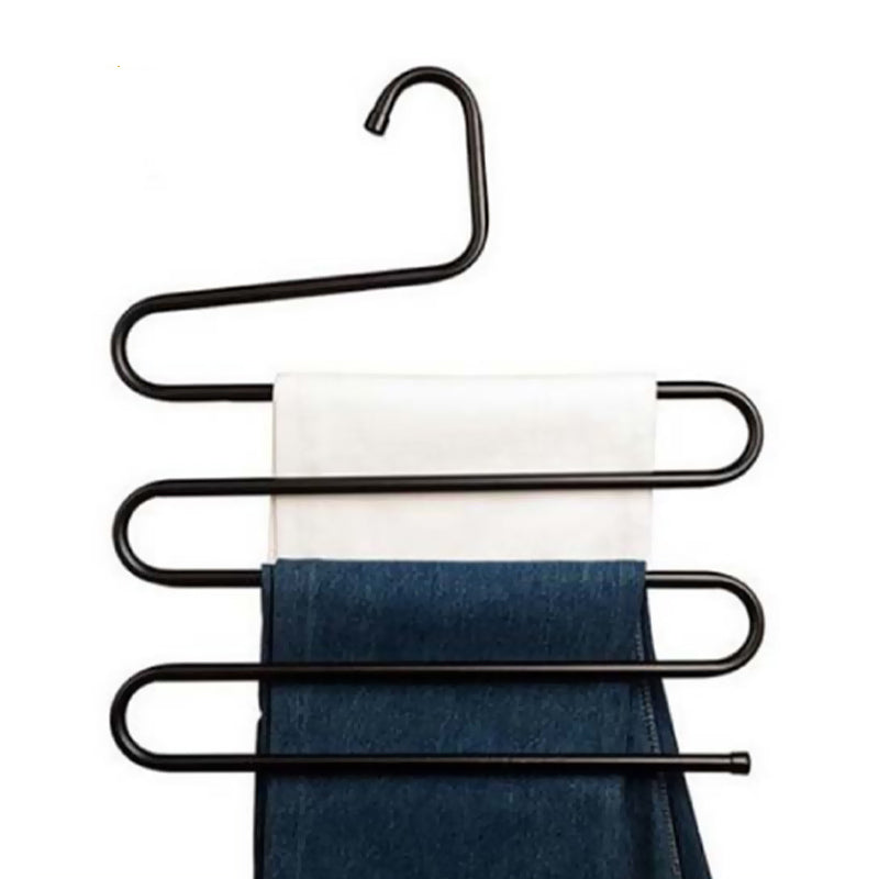 3x Hosenbügel für zusätzlichen Platz in Ihrem Kleiderschrank