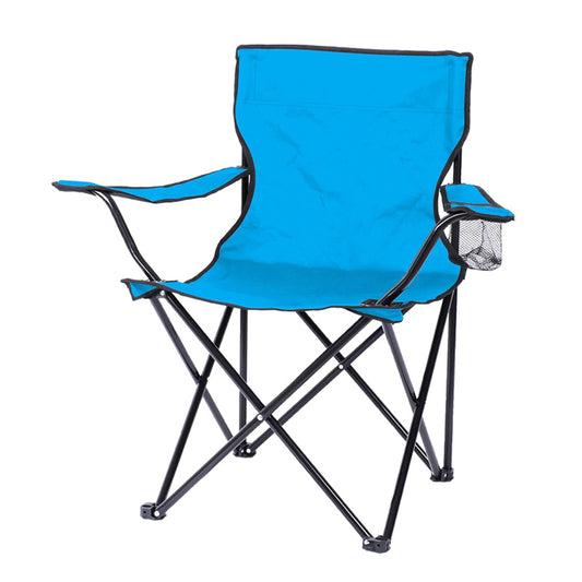 Campingstoel – Inklapbare Relaxstoel met Bekerhouder