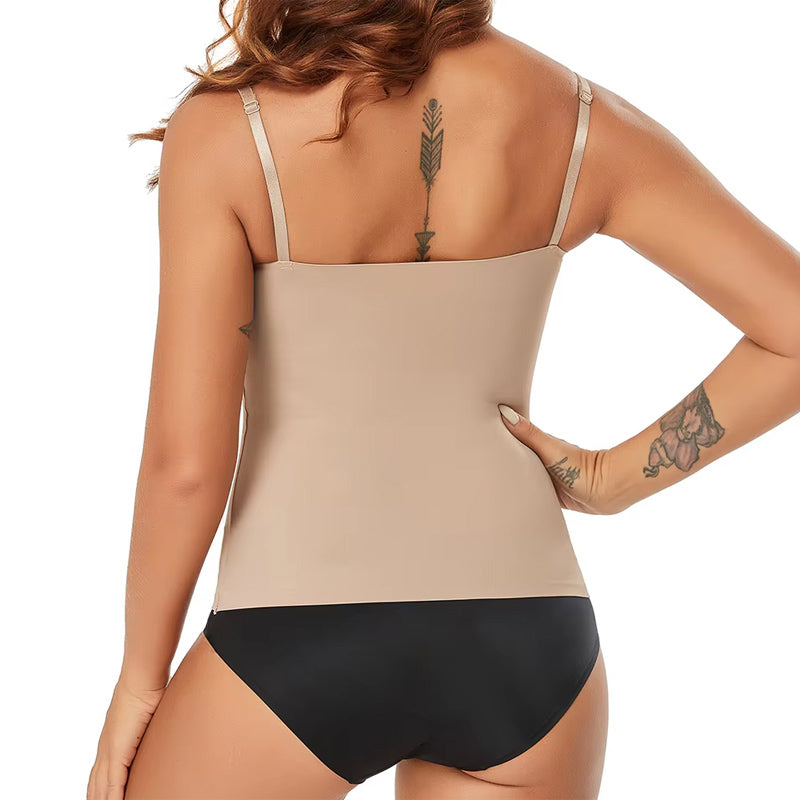 Corrigerend Hemd Dames – Beige en Zwart