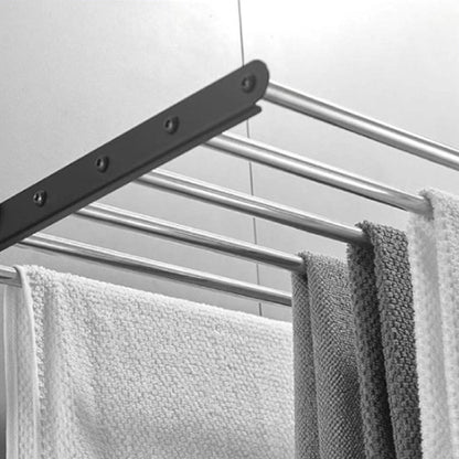 Attrezzo Inklapbaar Wanddroogrek – RVS