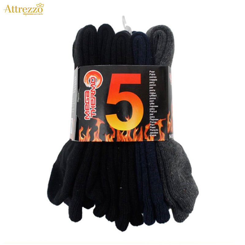 5-pack Thermosokken - Diverse Maten - Optimaal Warmtecomfort