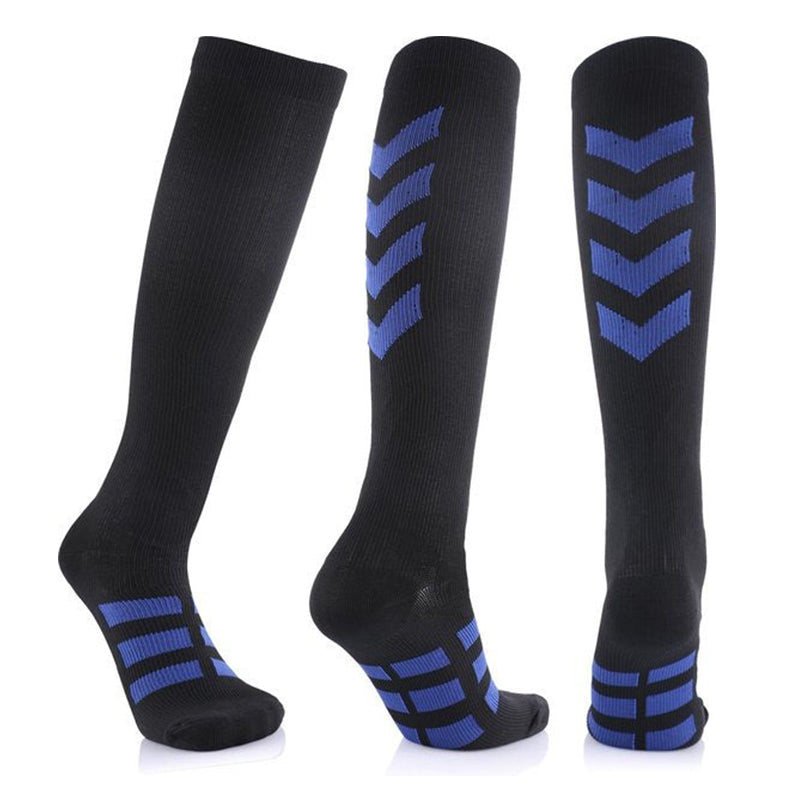 Hybride Compressiesokken 20-30 mmHg – 2 Paar – 3 Kleuren – S/M & L/XL