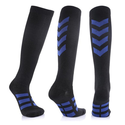 Hybride Compressiesokken 20-30 mmHg – 2 Paar – 3 Kleuren – S/M & L/XL