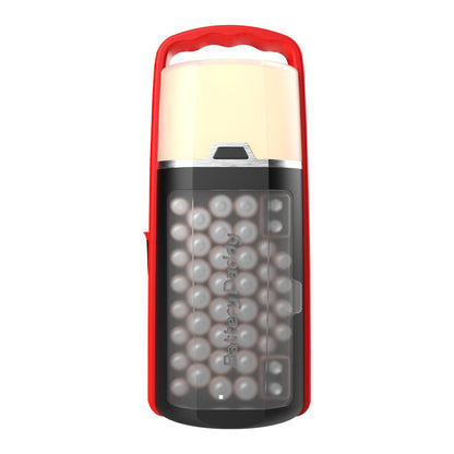 2-in-1 LED-lamp & Batterij-opberger – Voor 42 Batterijen
