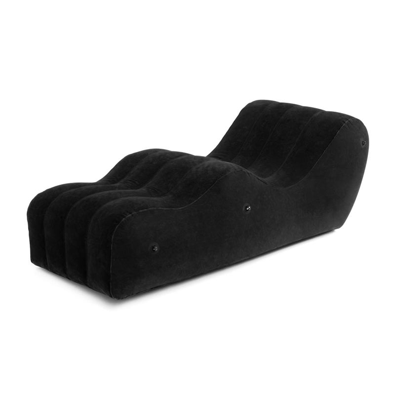 Bedroom Fantasies Opblaasbare Bank – The Lounger Zwart Relax Sofa