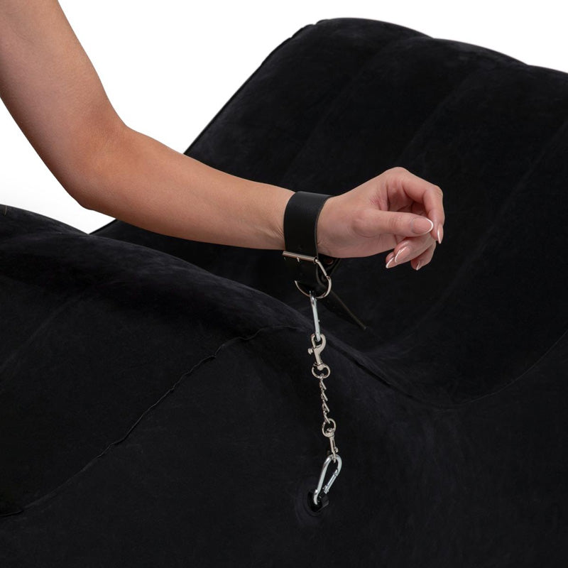 Bedroom Fantasies Opblaasbare Bank – The Lounger Zwart Relax Sofa