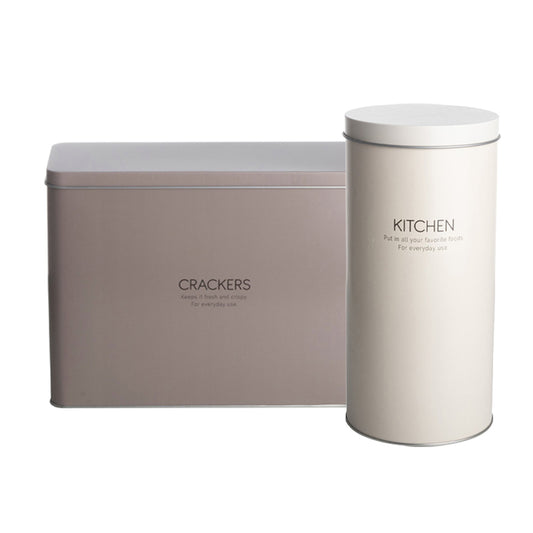 Crackerblik & Beschuitbus – Stijlvolle Opbergblikken voor in de Keuken