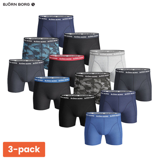 3-Pack Boxershorts Heren – Hoogwaardige Kwaliteit & Comfort