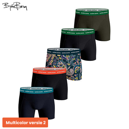 Heren Boxershort 5-Pack – Katoen Stretch