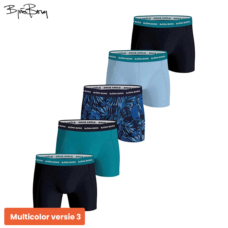 Heren Boxershort 5-Pack – Katoen Stretch