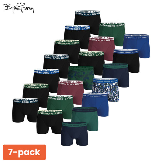 Björn Borg 7-Pack Boxers – Comfort & stijl voor elke dag van de week