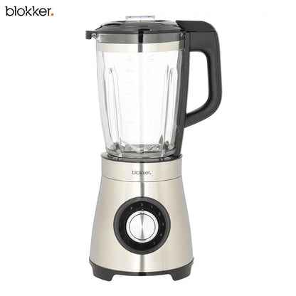 Blokker Blender BL-13203 1000W – Glazen Kan 1,75 Liter – RVS