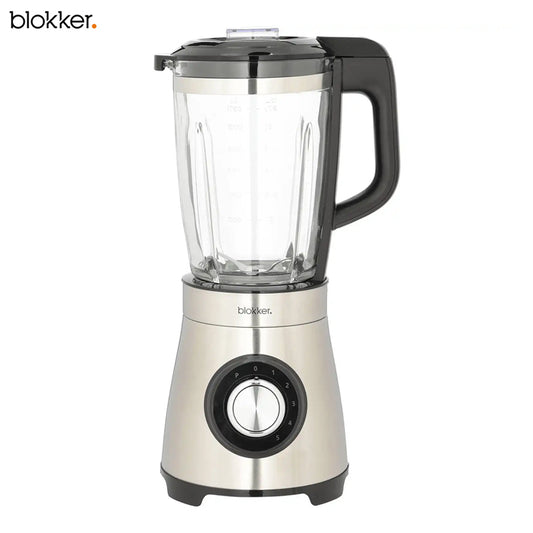 Blokker Blender BL-13203 1000W – Glazen Kan 1,75 Liter – RVS