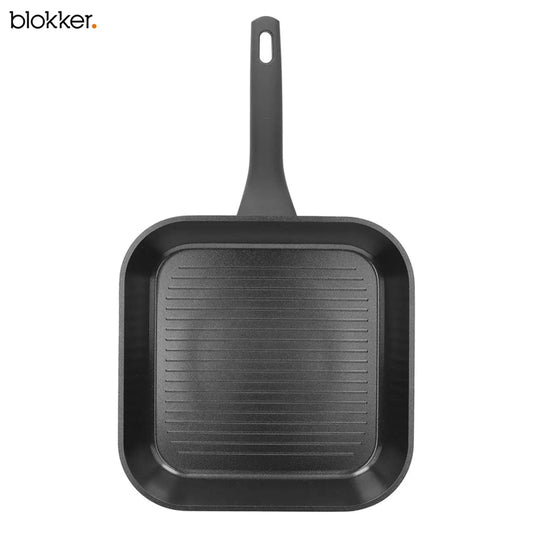 Blokker Comfort Grillpan 28 x 28 cm – PFAS-vrij – Geschikt voor Inductie