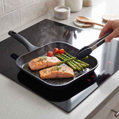 Blokker Comfort Grillpan 28 x 28 cm – PFAS-vrij – Geschikt voor Inductie