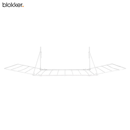 Blokker Hangdroogrek Simia 12 Meter – Inklapbaar Droogrek – Wit
