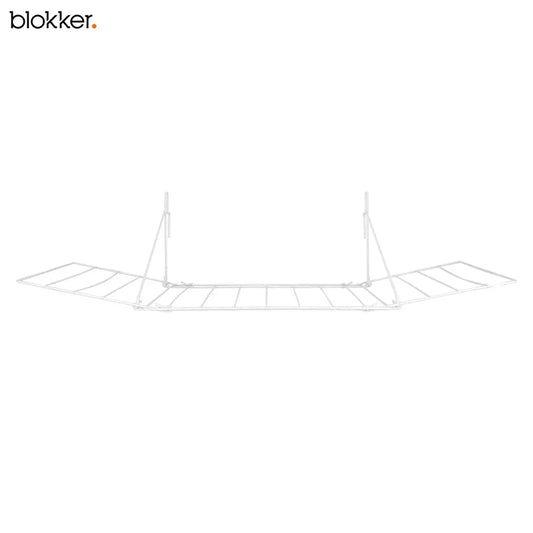 Blokker Hangdroogrek Simia 12 Meter – Inklapbaar Droogrek – Wit