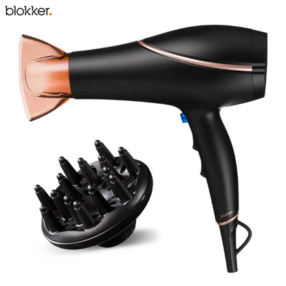 Blokker Föhn BL-22004 – 2200W – Krachtige Haardroger – Zwart