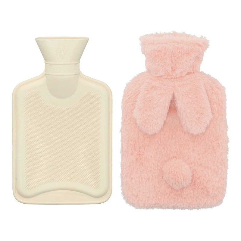 Blokker Bunny Warmwaterkruik 1 Liter met Hoes – Grijs, Wit of Roze