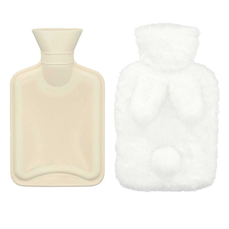 Blokker Bunny Warmwaterkruik 1 Liter met Hoes – Grijs, Wit of Roze
