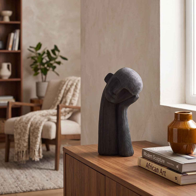 Blokker - Woondecoratie Beelden – Le Penseur & Olifant – 4 Varianten