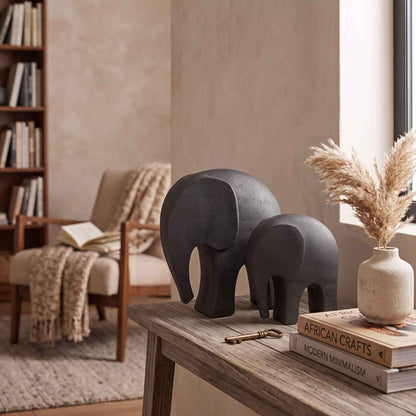 Blokker - Woondecoratie Beelden – Le Penseur & Olifant – 4 Varianten