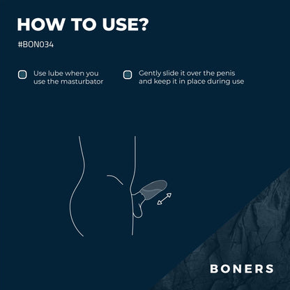 Boners Vibrerende Blowjob Simulator – Realistische Masturbator met Vibratie