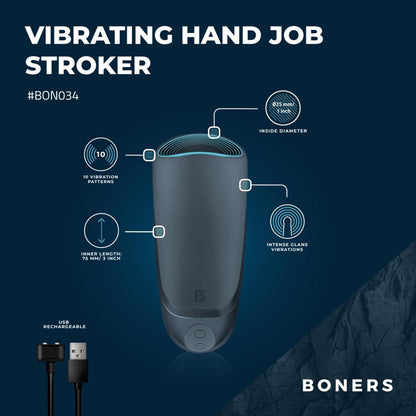 Boners Vibrerende Blowjob Simulator – Realistische Masturbator met Vibratie