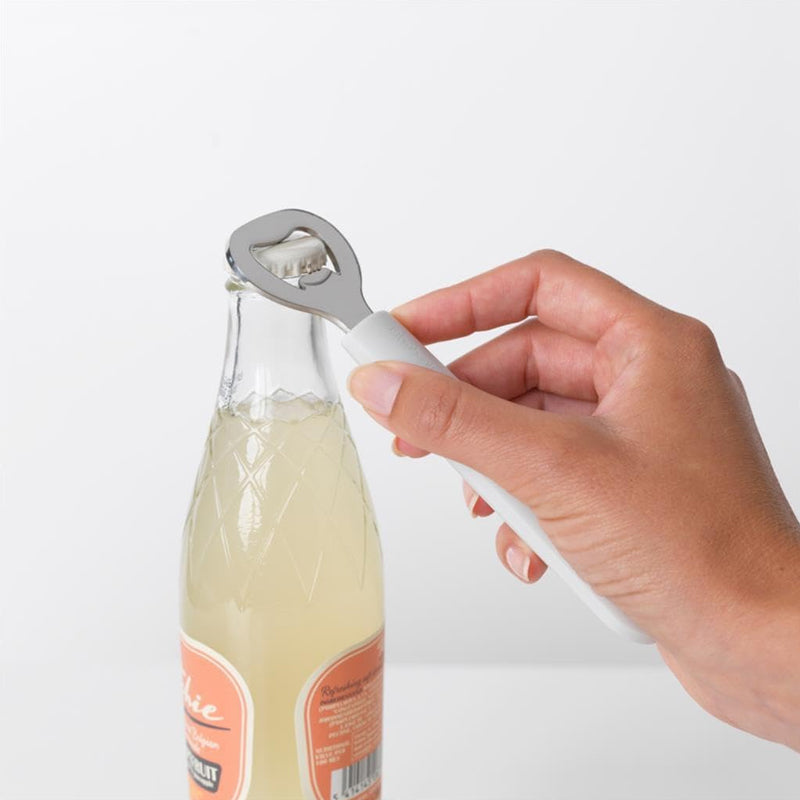 Brabantia Essential Flessenopener Wit – Compacte en Duurzame Opener
