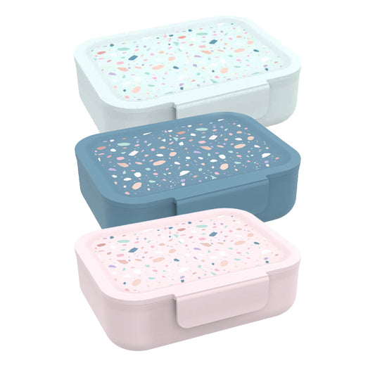 Lunchbox Broodtrommel Terrazzo – Stijlvol & Handig voor Elke Dag