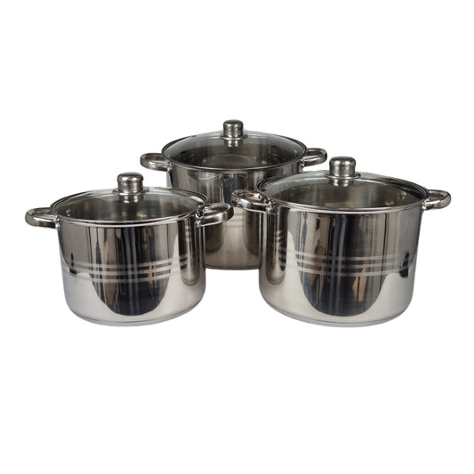 3-delige Soeppannenset