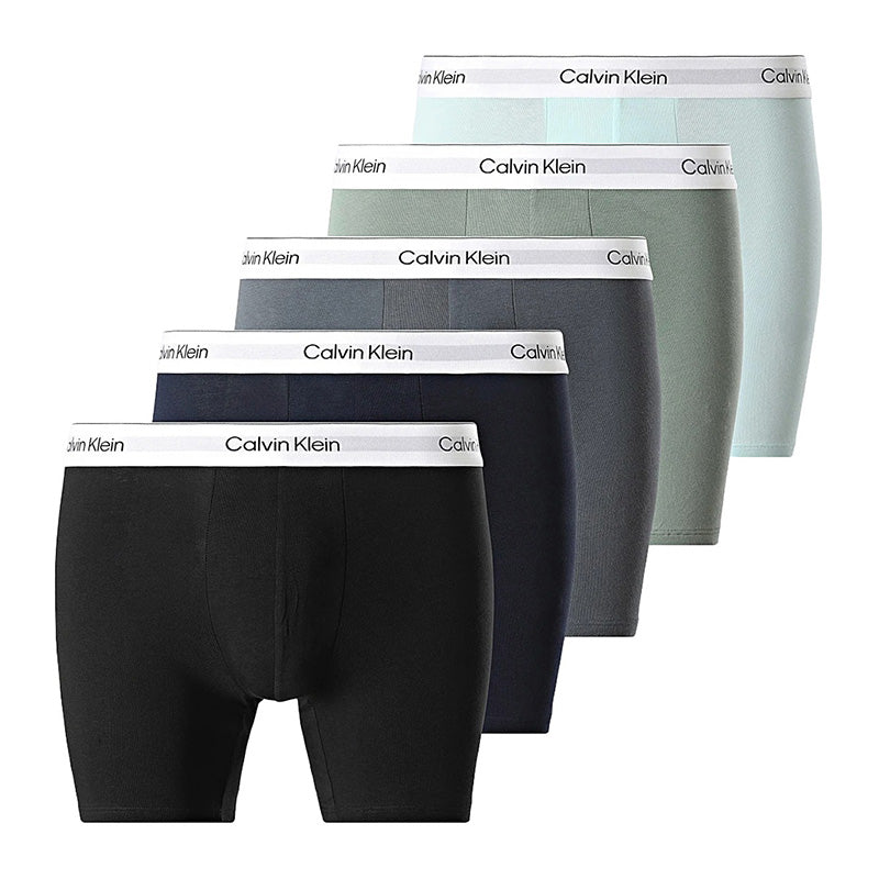 Calvin Klein 5-Pack Icon Stretch Boxers – Premium Heren Ondergoed Set